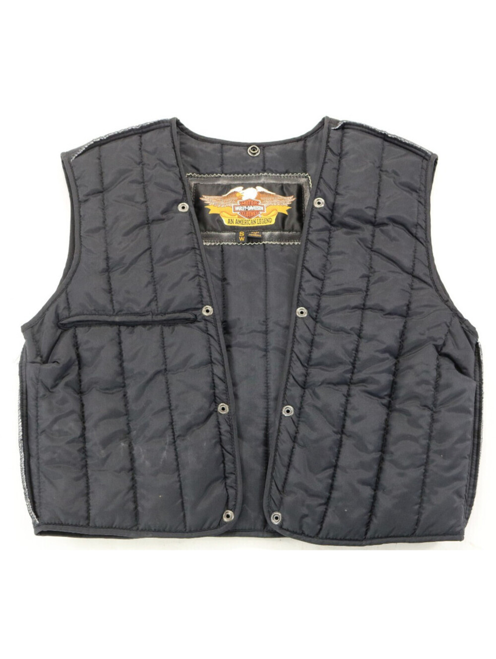 harley davidson liner vest S jacket insulated removable womens in out bar pocket